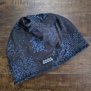 Skida Nordic Lightweight Running Hat Charcoal Gray Blue One Size